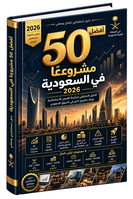 كتاب أفضل 50 مشروعًا في السعودية 2026