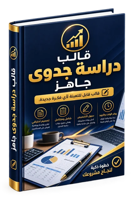 قالب دراسة جدوى جاهز لأي فكرة